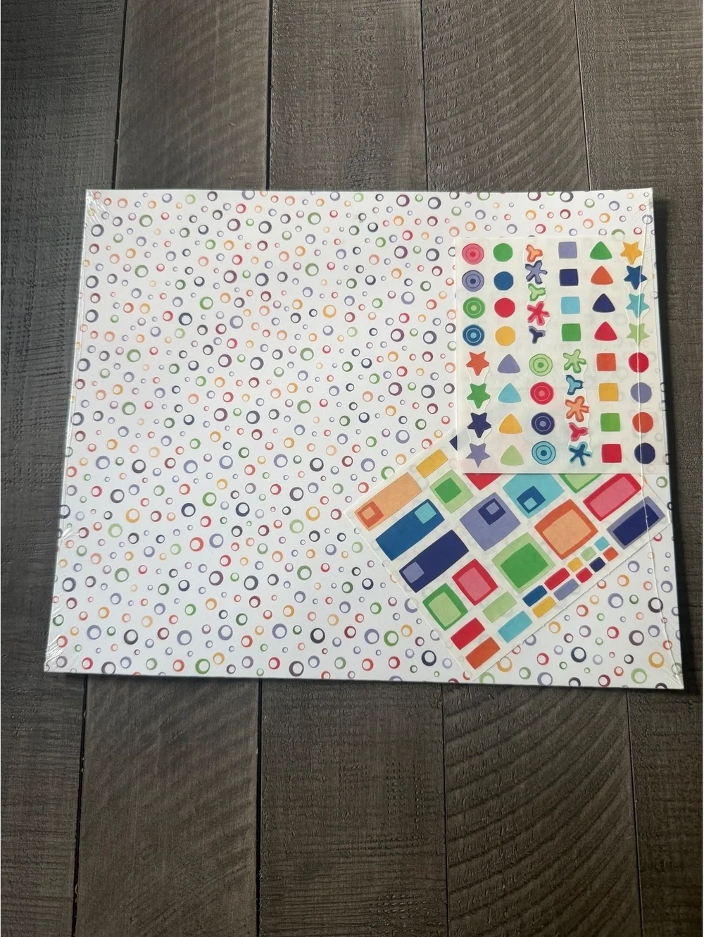 Creative Memories Rockin’ Rainbow Printed Photo Mounting Paper from 2004